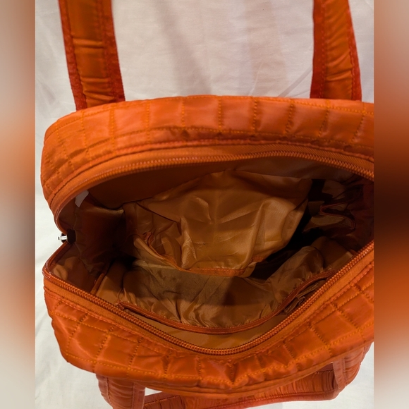 Lug Puddle Jumper Travel Commuter Overnight Weekend Gym Yoga Satchel Tote Bag - Picture 13 of 17